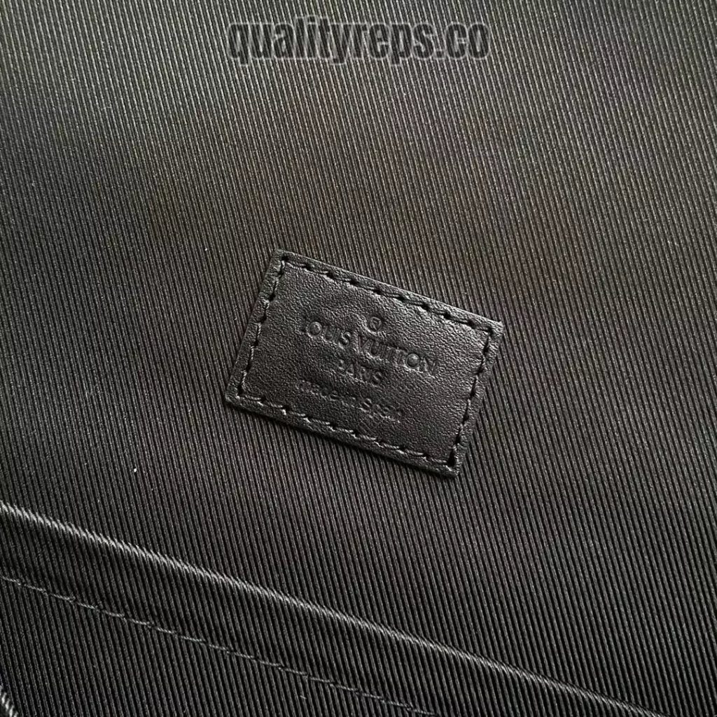 Archy Messenger MM Monogram Macassar Brown Quality Reps