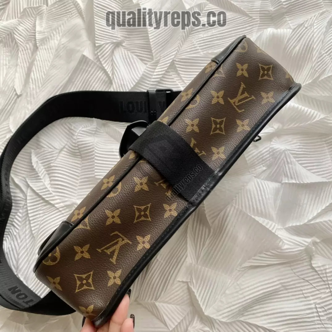 Archy Messenger MM Monogram Macassar Brown Quality Reps - Image 6