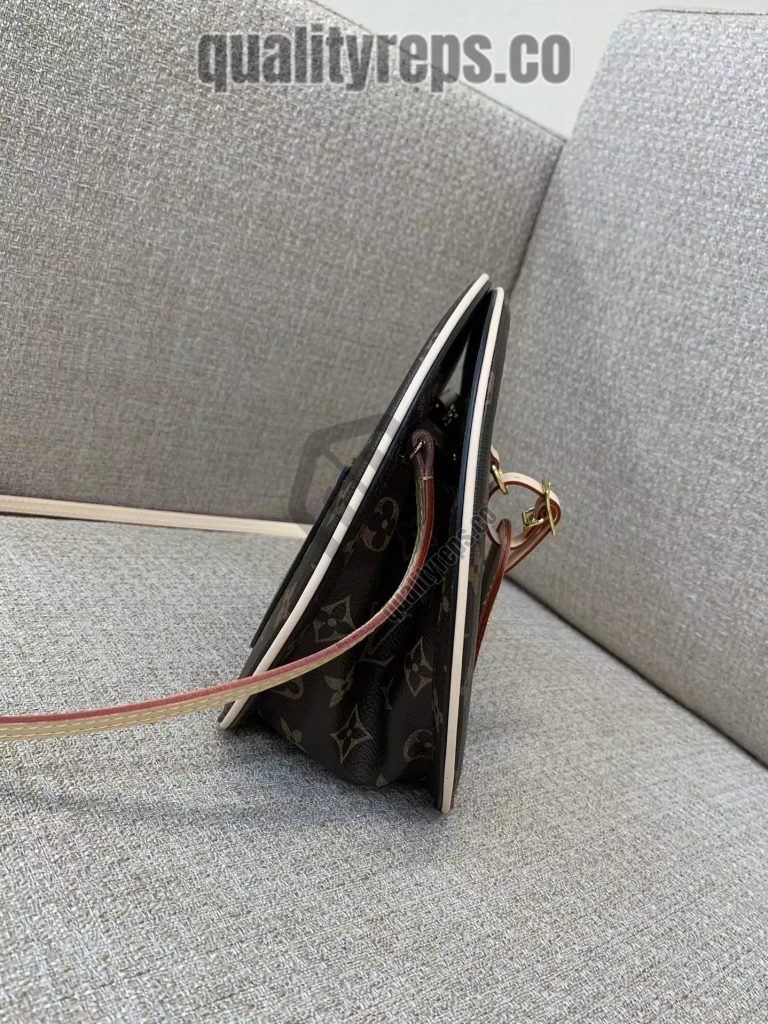 Around Me PM Monogram Brown Coated Canvas Quality Reps