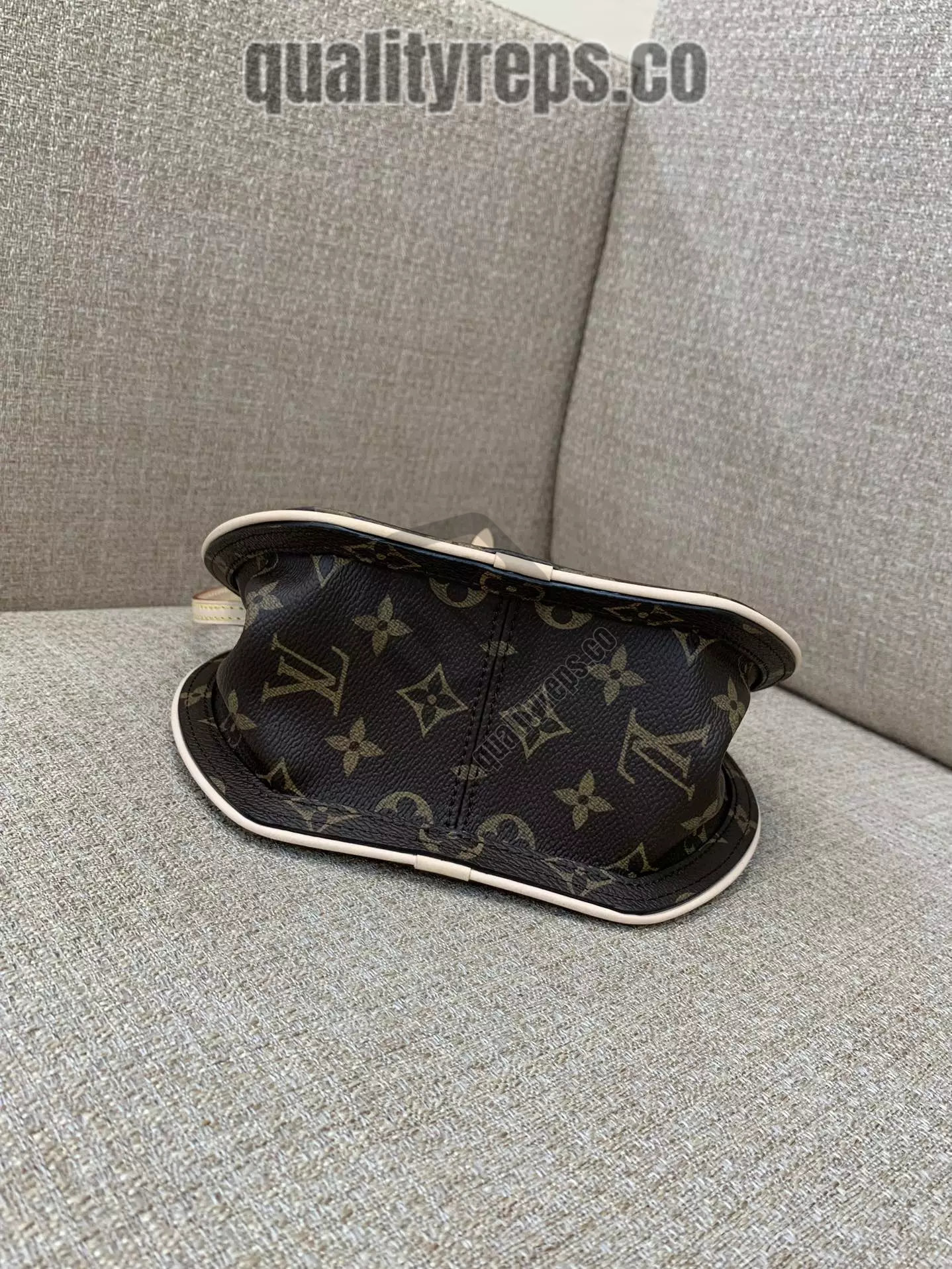 Around Me PM Monogram Brown Coated Canvas Quality Reps - Image 5