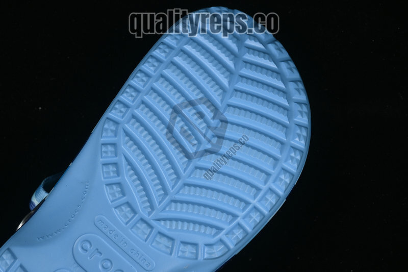 BAPE x Crocs Classic Clog ABC Camo Blue Quality Reps 5