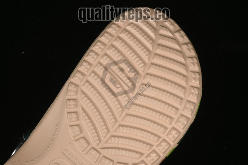 BAPE x Crocs Classic Clog ABC Camo Green Quality Reps 5