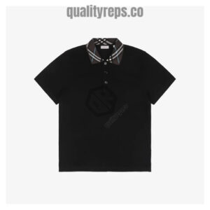 Burberry Brown Check Collar Polo T-Shirt Quality Reps