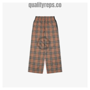 Burberry Vintage Check Side Panel Pants Quality Reps