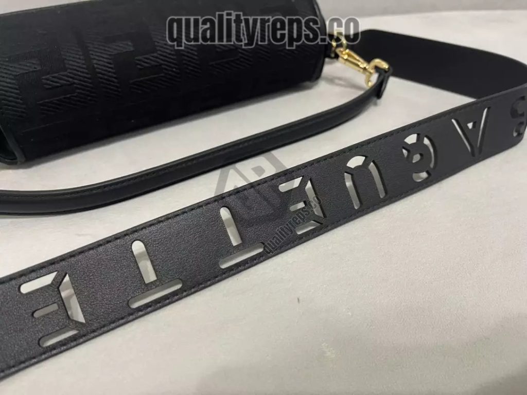 Baguette Black FF Canvas Bag Quality Reps