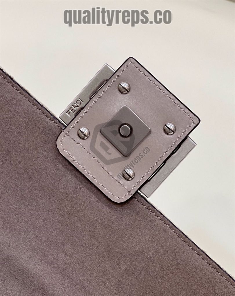 Baguette Chain Midi Dark Grey FB004 Quality Reps