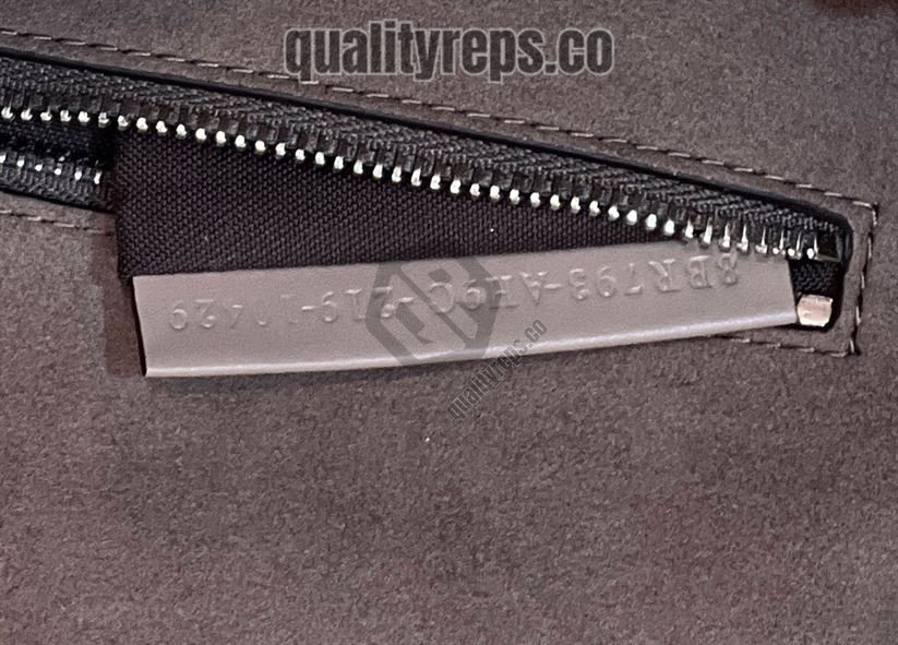 Baguette Chain Midi Dark Grey FB004 Quality Reps - Image 9