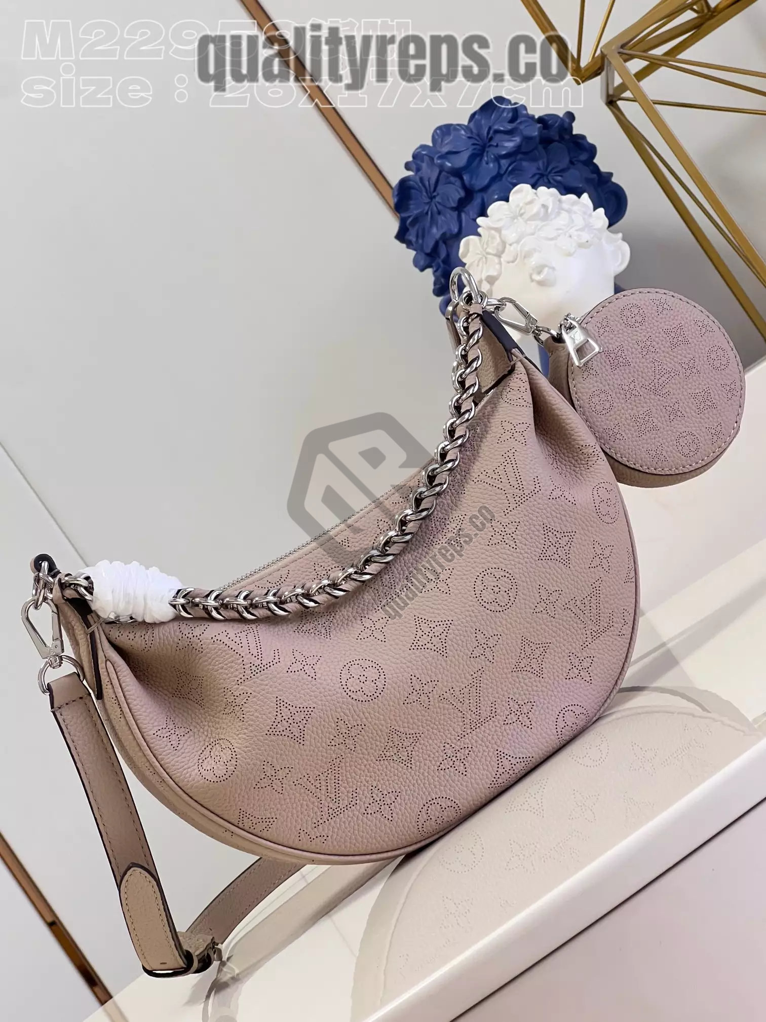 Baia PM Mahina Galet Gray Leather Quality Reps - Image 2