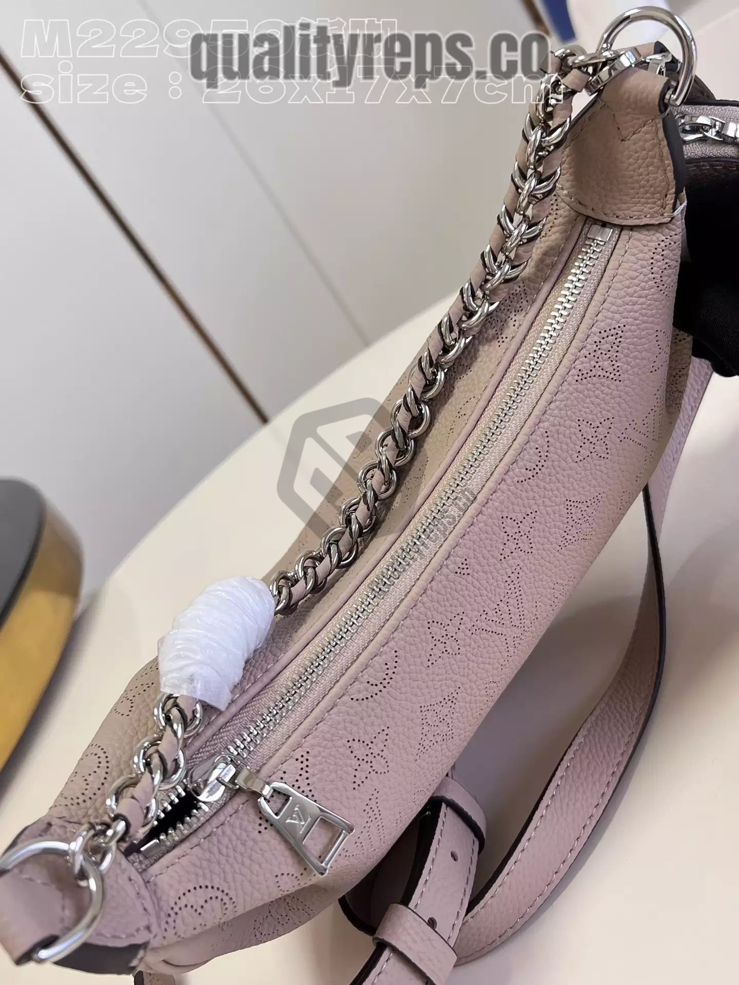 Baia PM Mahina Galet Gray Leather Quality Reps - Image 5