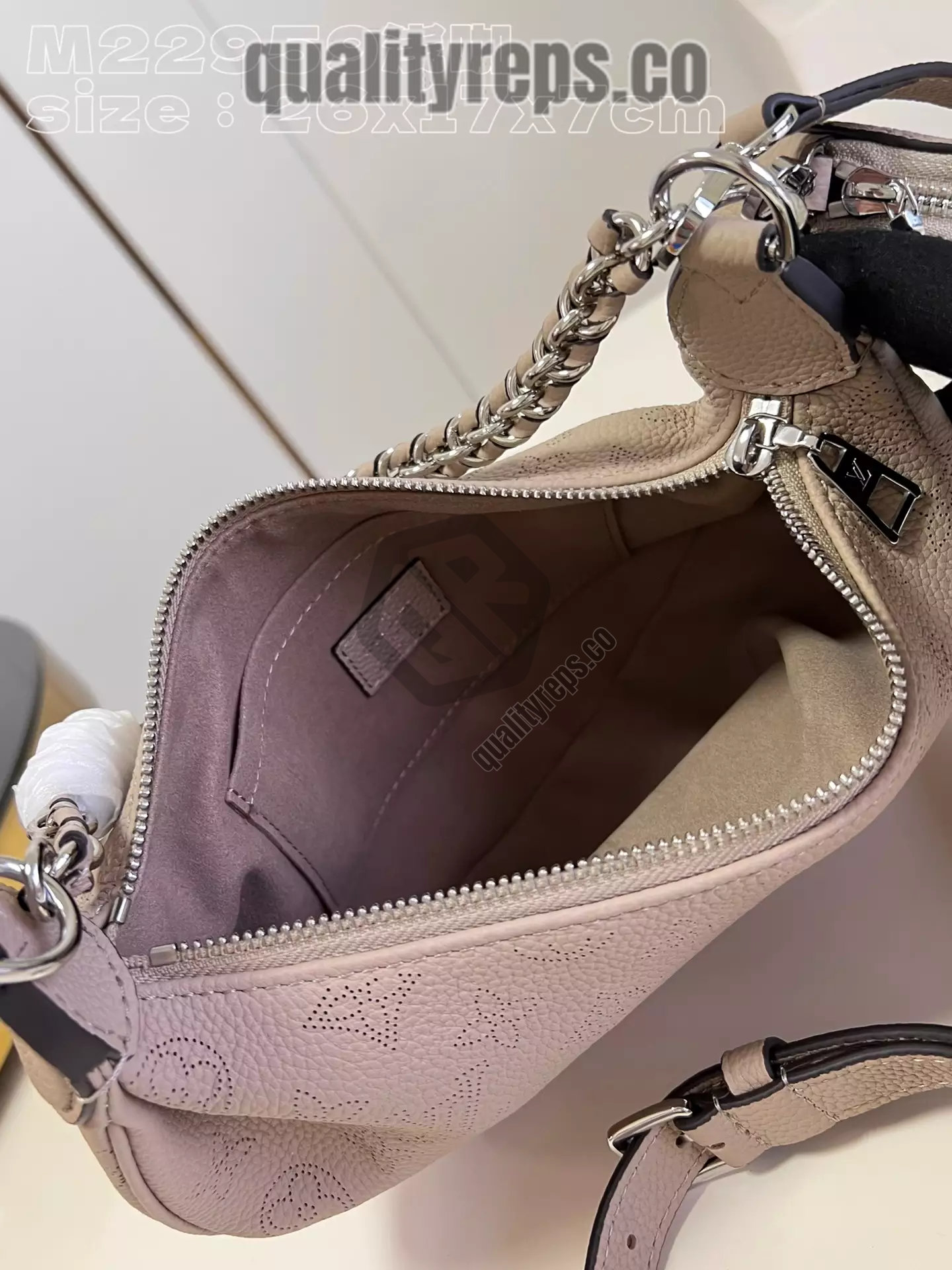 Baia PM Mahina Galet Gray Leather Quality Reps - Image 9