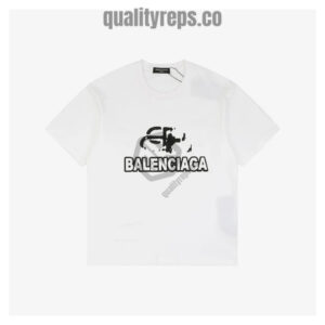Balenciaga Graffiti Lock-Up Puff Print T-shirt Quality Reps