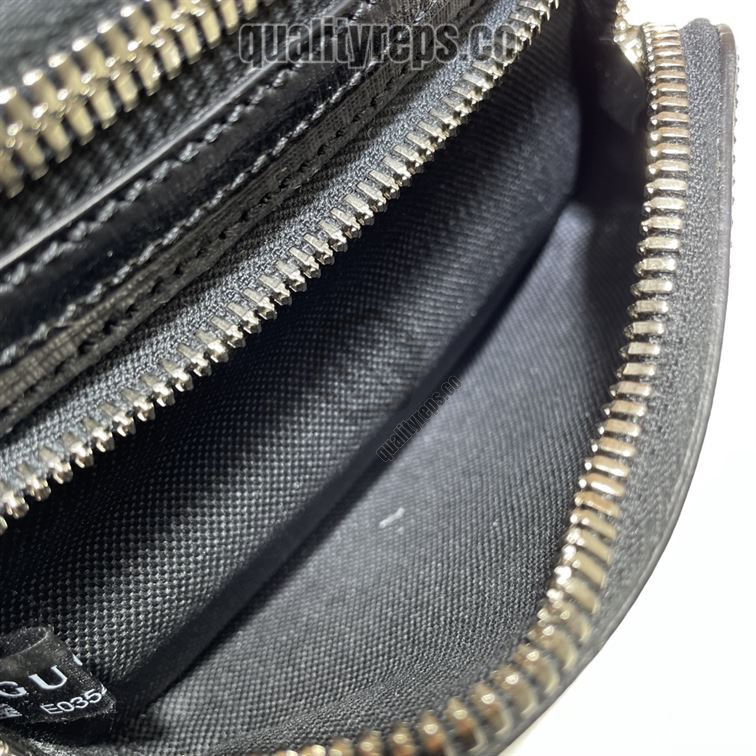 Belt Bag with Interlocking G Black Leather Details GB145 Quality Reps - Image 10