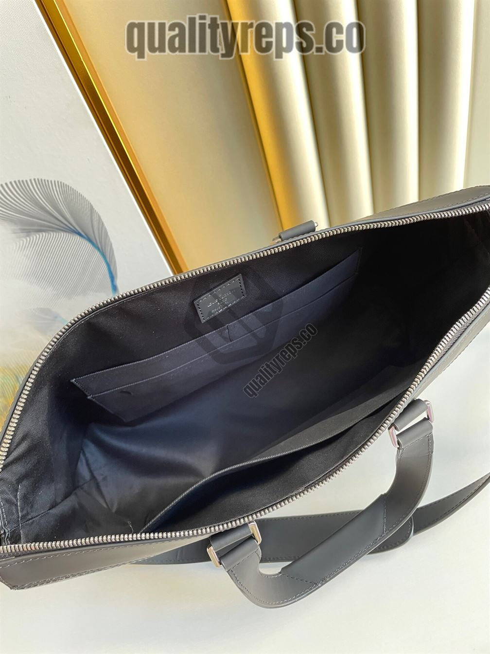 Briefcase Explorer Monogram Eclipse Canvas LB021 Quality Reps - Image 8