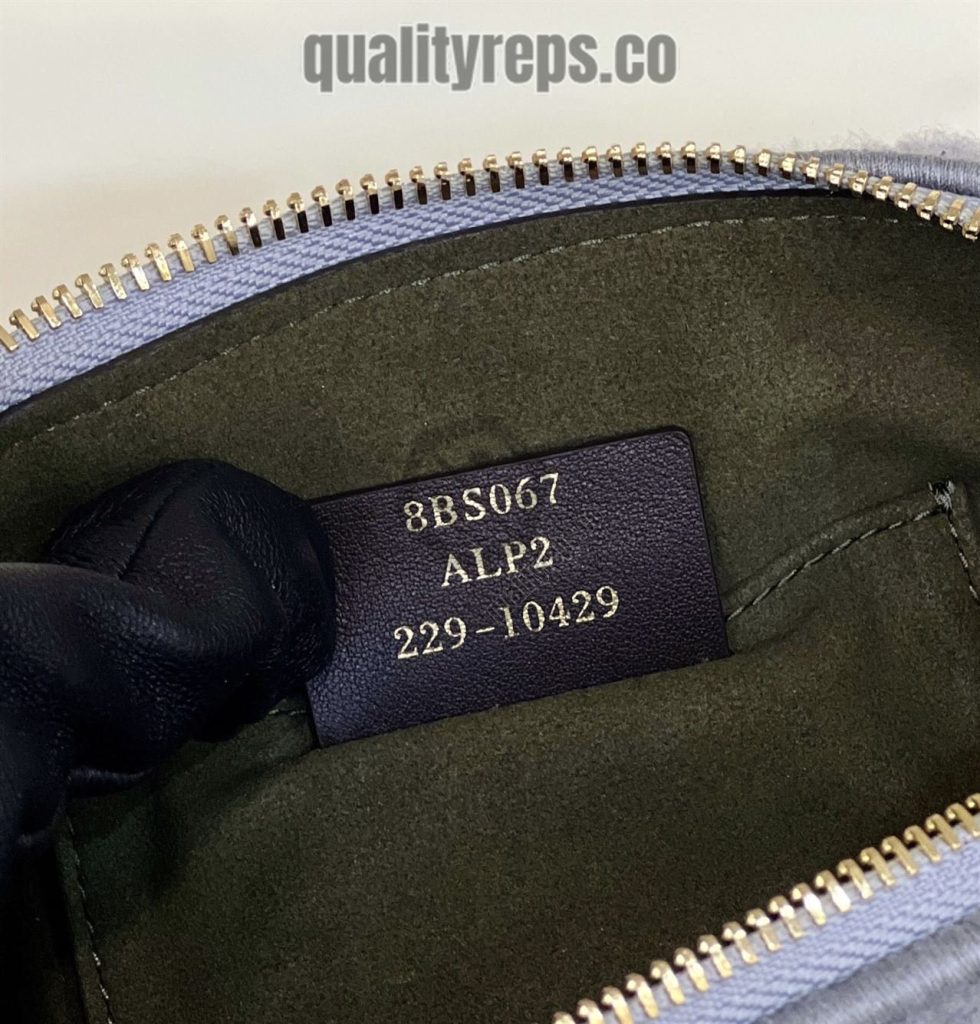 By The Way Mini Light Grey Sheepskin Small Boston Bag FB018 Quality Reps