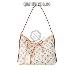 CarryAll PM Multicolor Beige Monogram Jacquard Fabric Quality Reps