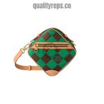 Chess Messenger Bag Green Damier Pop Canvas Quality Reps