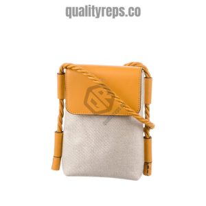 Chloé Key Phone Pouch in Yellow 1