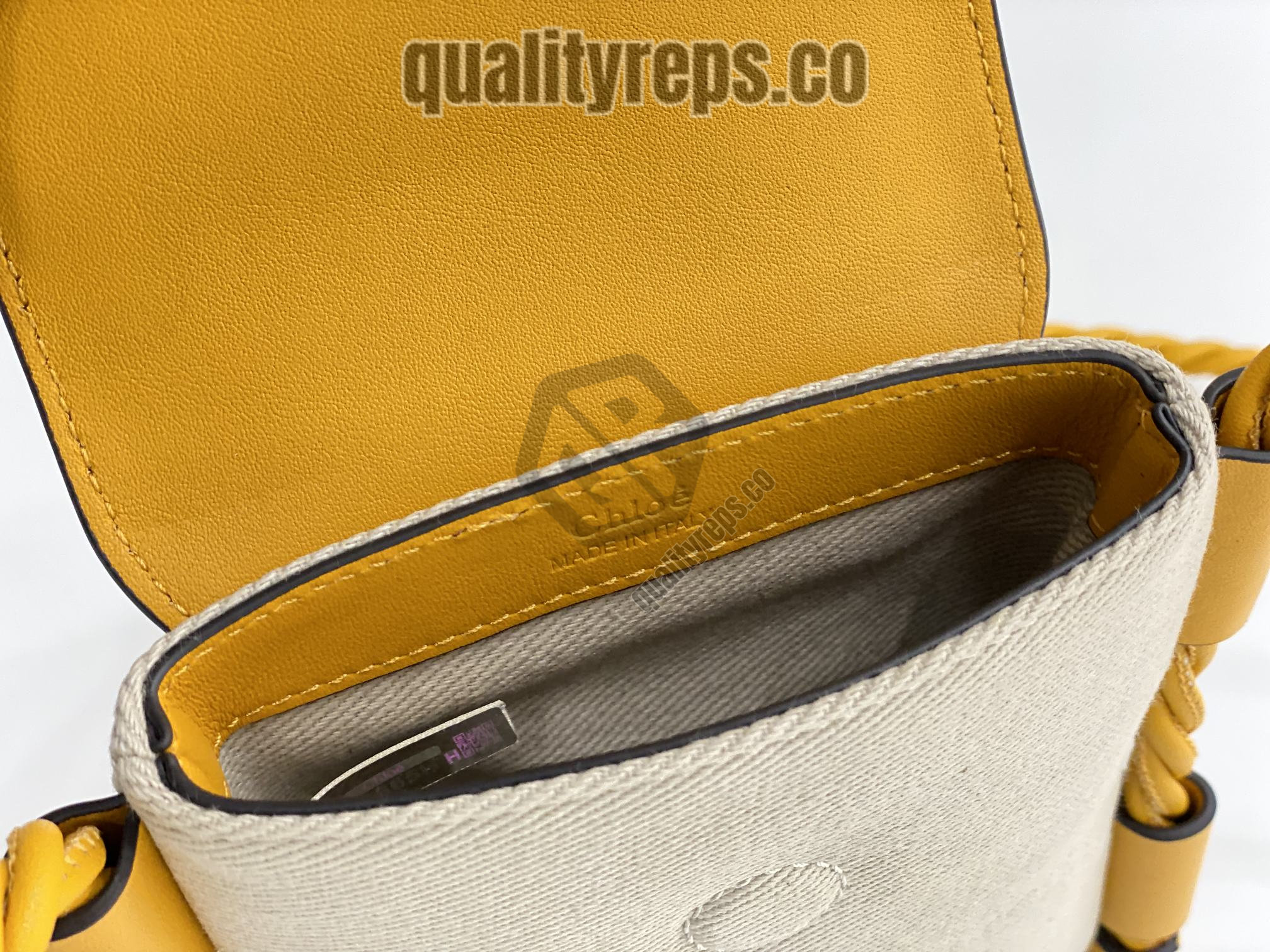 Chloé Key Phone Pouch in Yellow 7