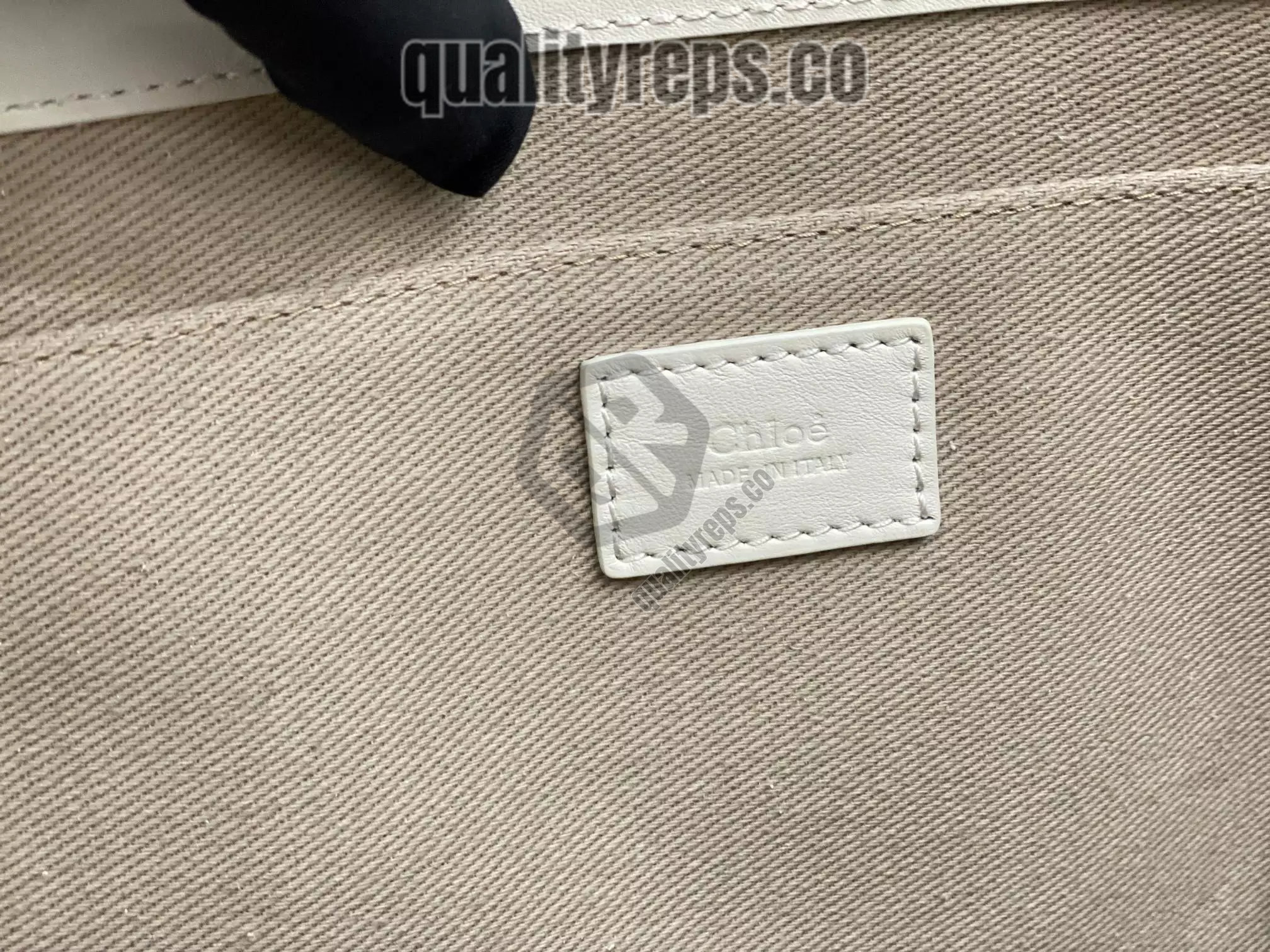 Chloé Large Woody Tote Bag White 10