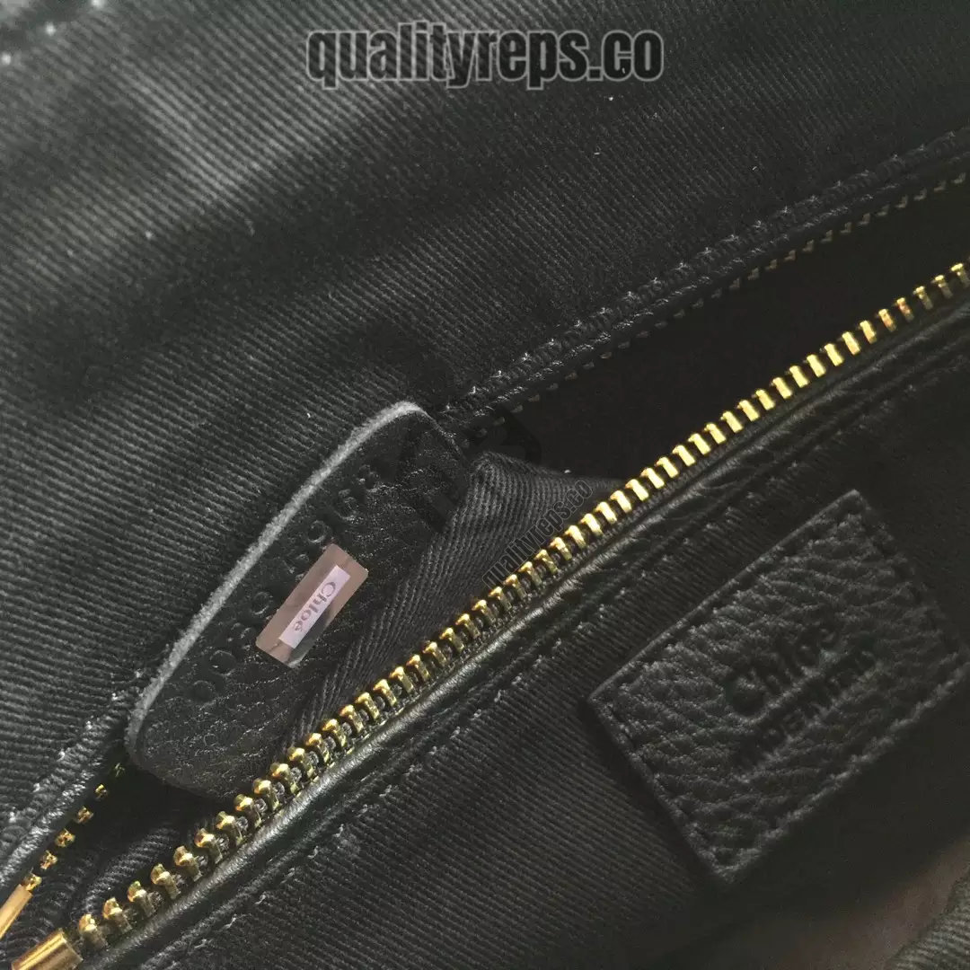 Chloé Marcie Black Double Carry Bag 9