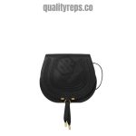 Chloé Marcie Black Medium Saddle Bag 1