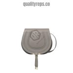 Chloé Marcie Cashmere Grey Medium Saddle Bag 1
