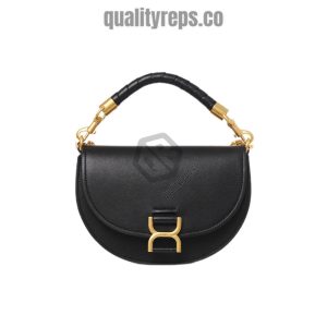 Chloé Marcie Chain Flap Bag in Black 1