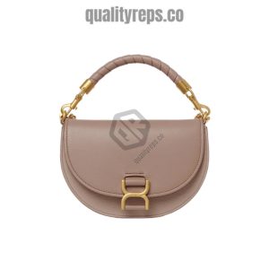 Chloé Marcie Chain Flap Bag in Woodrose 1