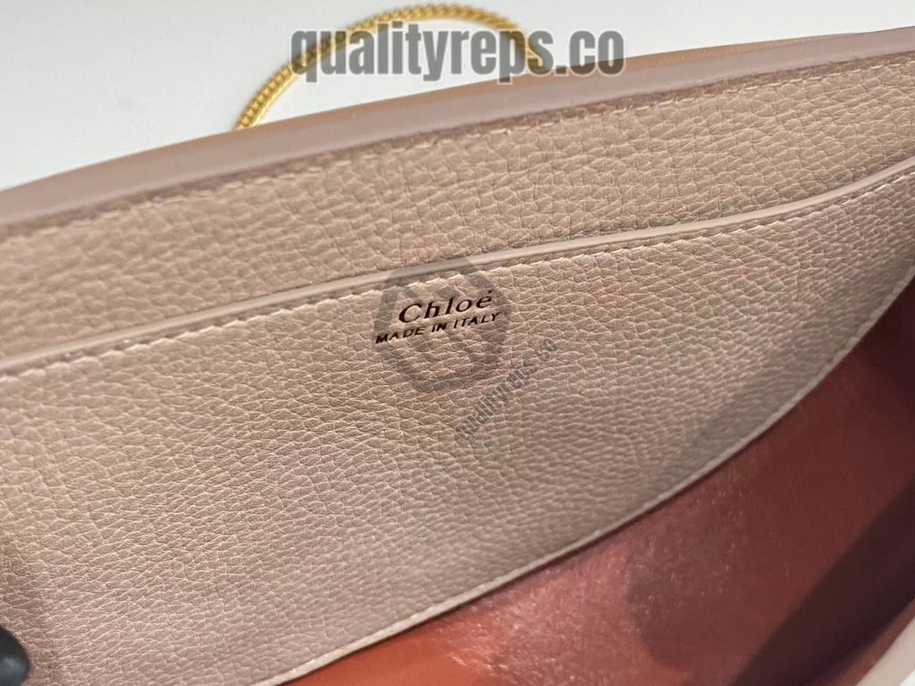 Chloé Marcie Chain Flap Bag in Woodrose 9