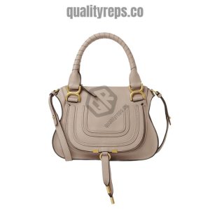 Chloé Marcie Nomad Beige Double Carry Bag 1