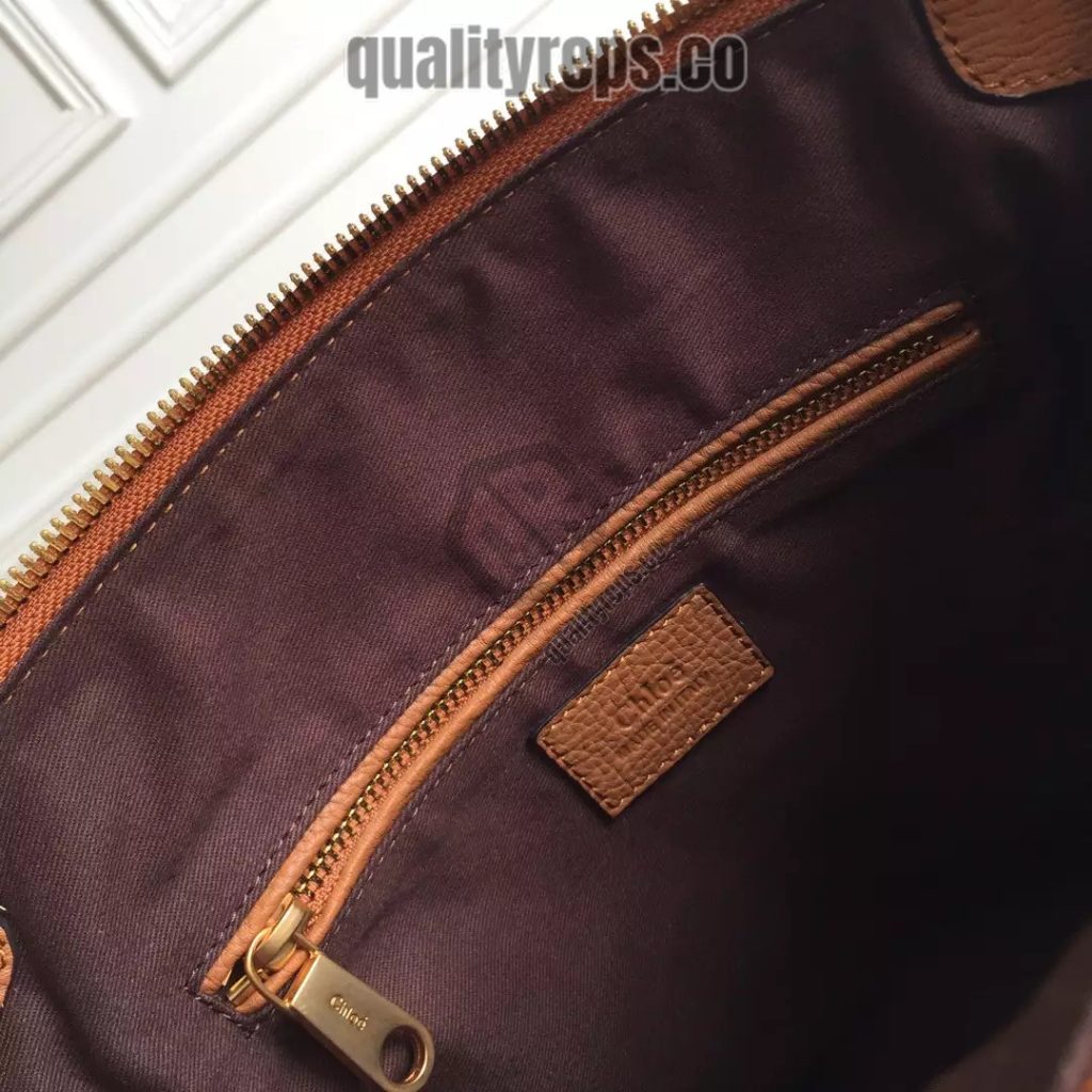 Chloé Marcie Tan Double Carry Bag 10