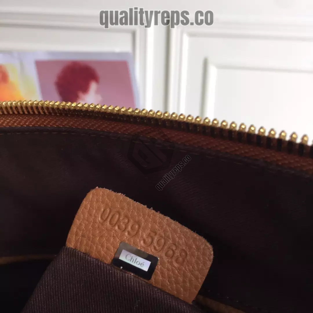 Chloé Marcie Tan Double Carry Bag 9
