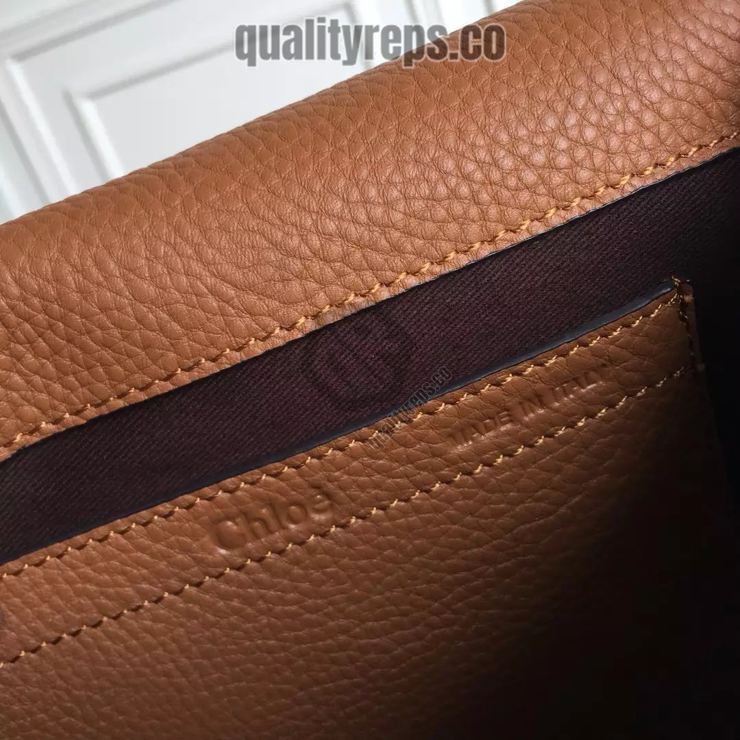 Chloé Marcie Tan Medium Saddle Bag 10