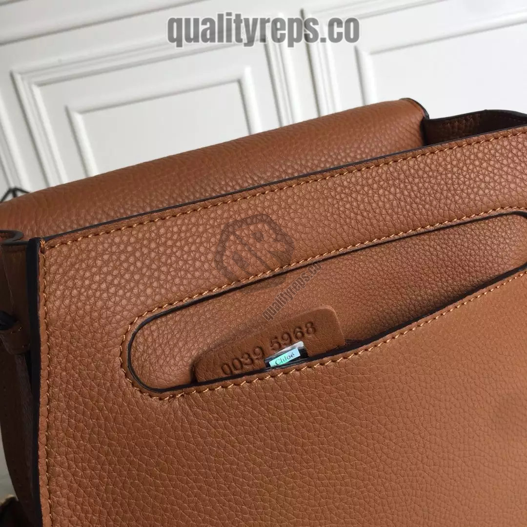 Chloé Marcie Tan Medium Saddle Bag 9