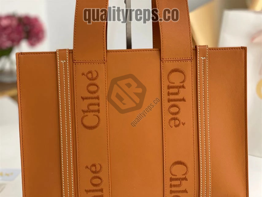 Chloé Medium Woody Tote Bag – MB001 6