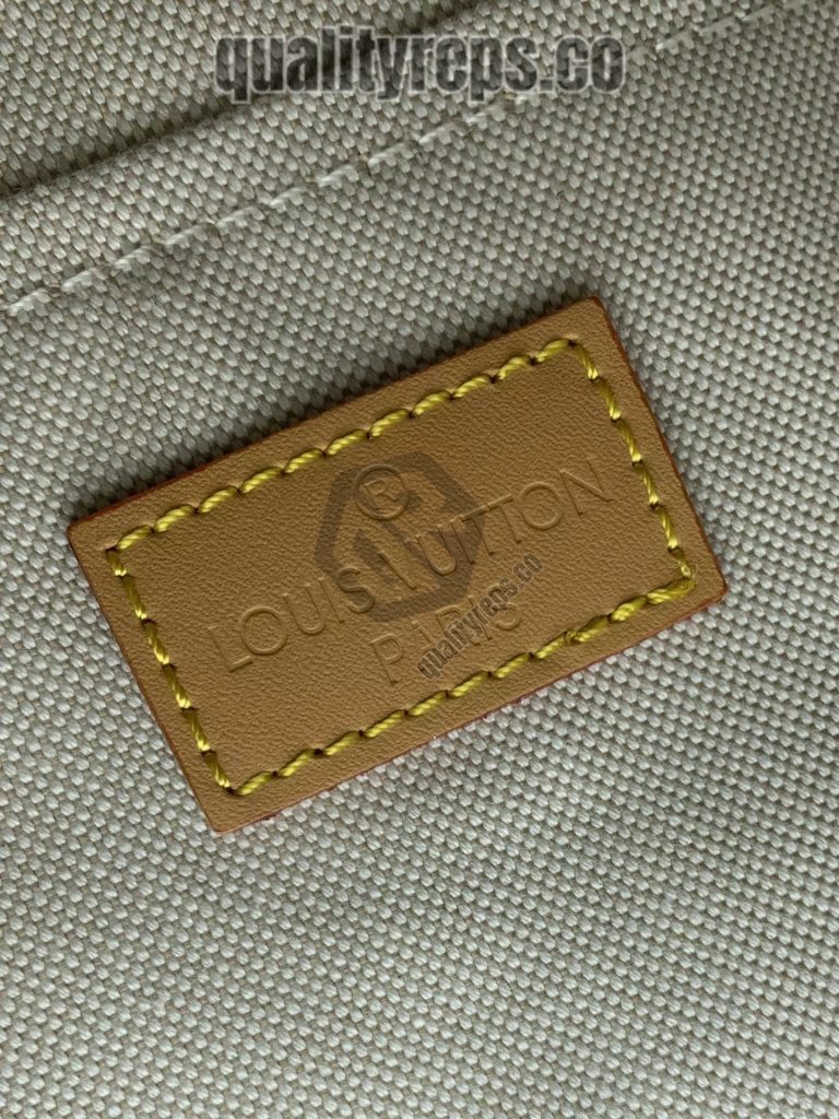 Christopher MM Backpack Navy Blue Monogram Surfin’ Canvas 10