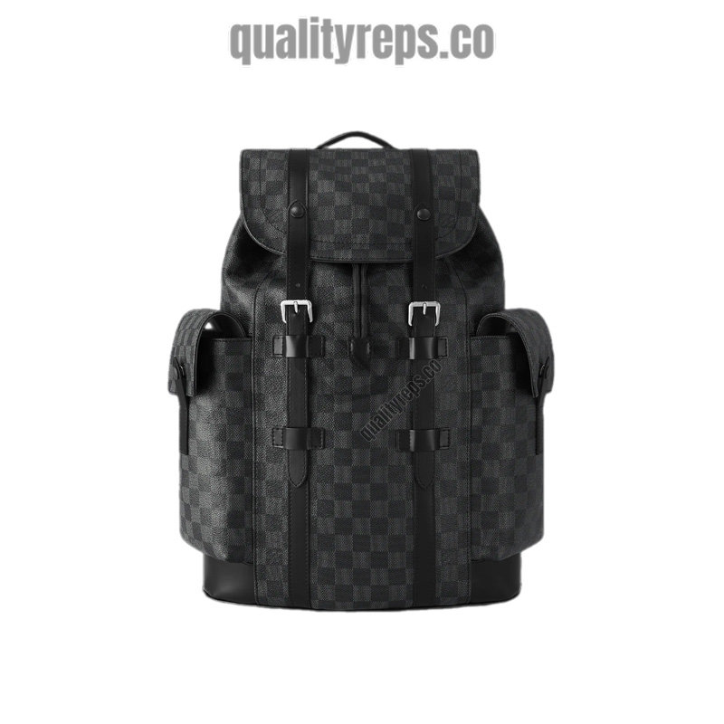 Christopher MM Damier Graphite Canvas Quality Reps