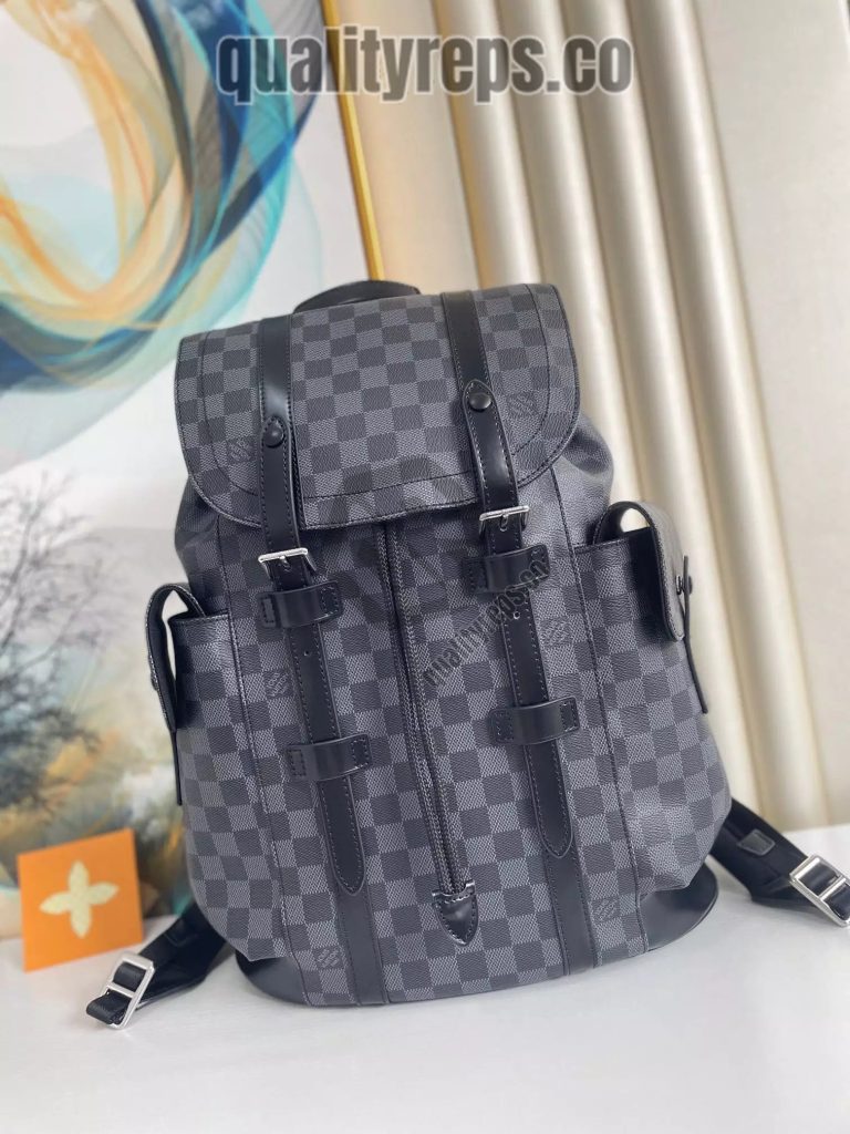 Christopher MM Damier Graphite Canvas Quality Reps