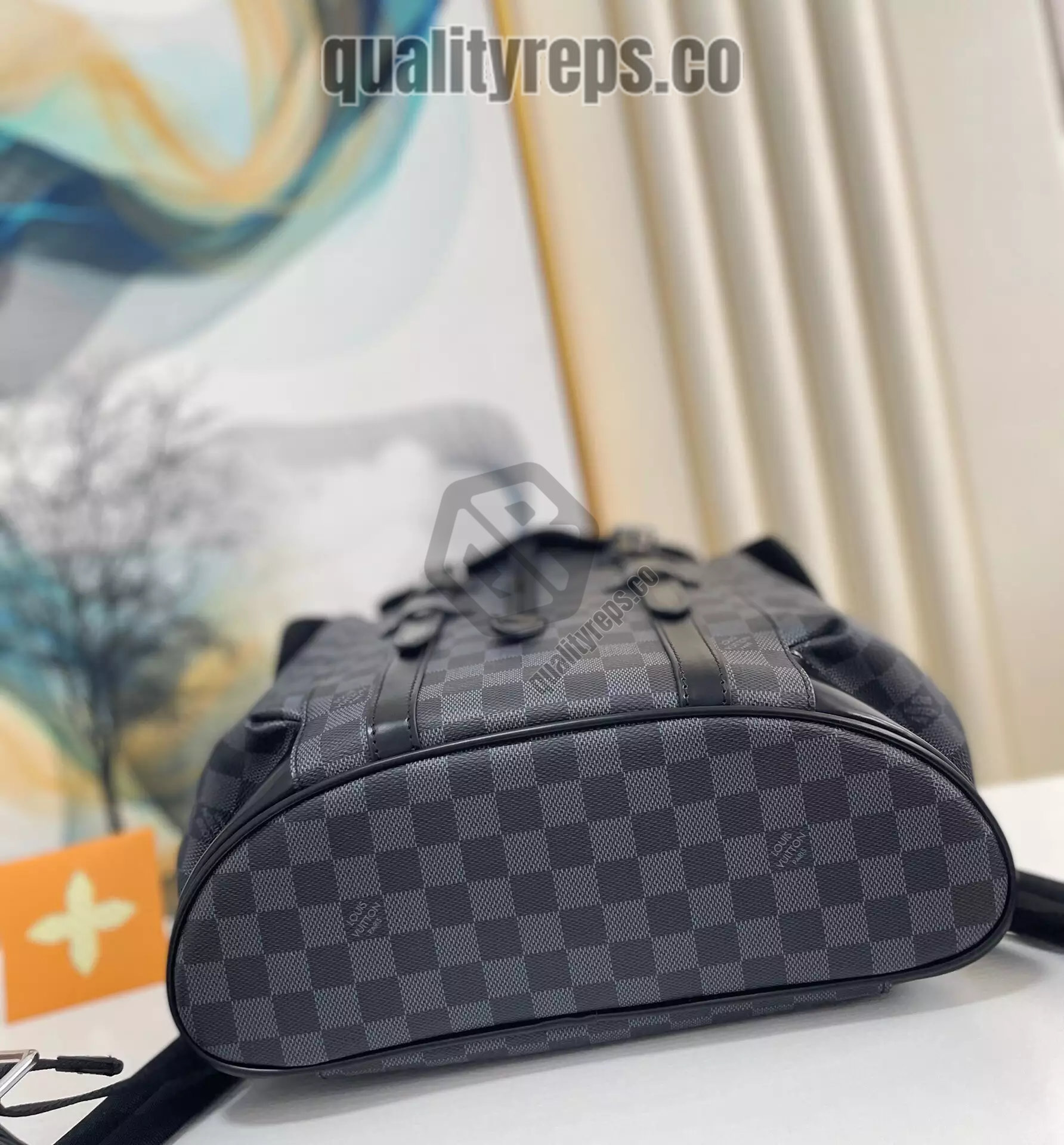 Christopher MM Damier Graphite Canvas Quality Reps - Image 6