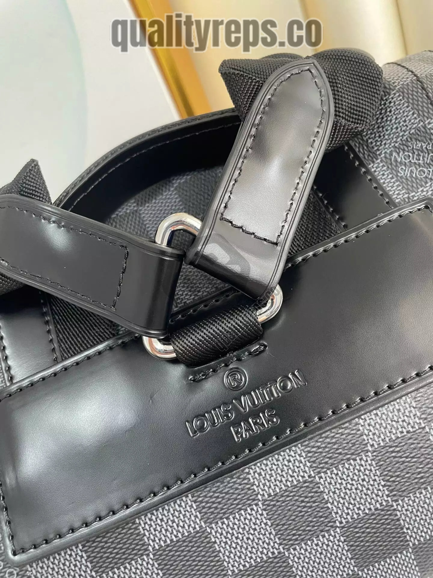 Christopher MM Damier Graphite Canvas Quality Reps - Image 7