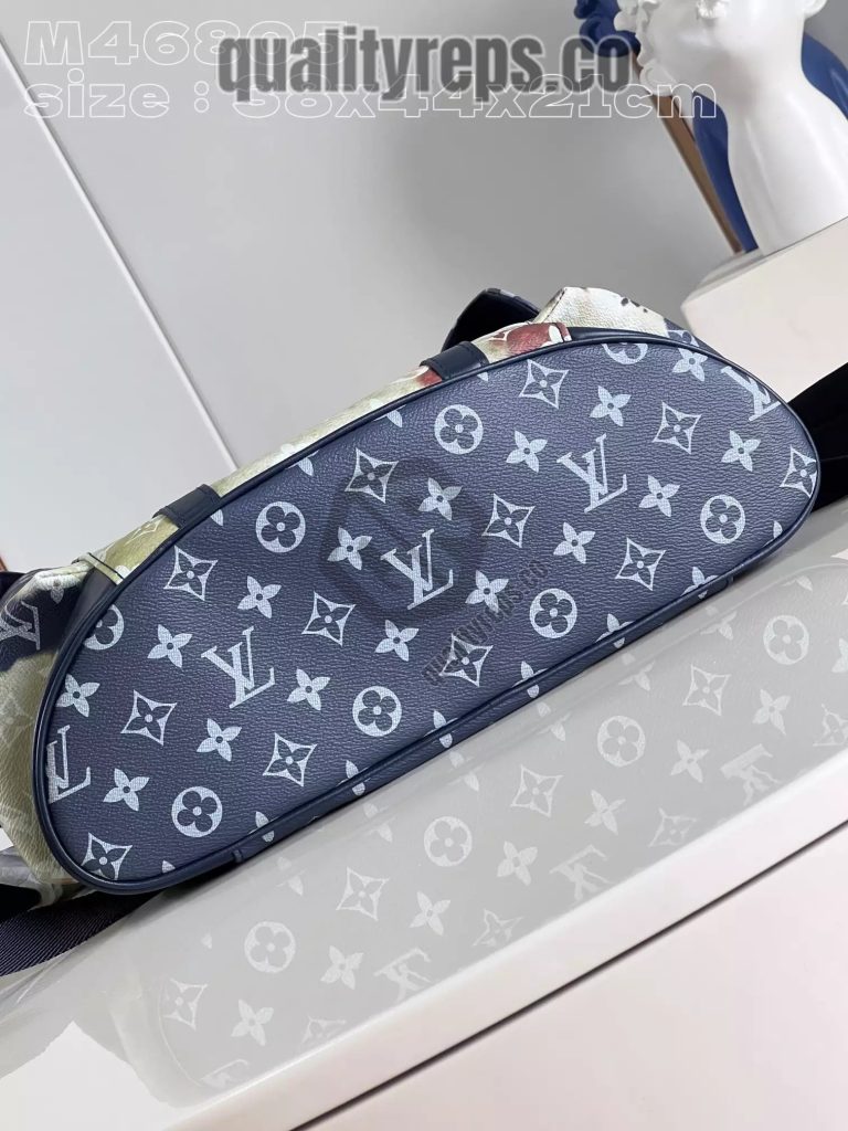 Christopher MM Monogram Bleach Ink Blue Quality Reps