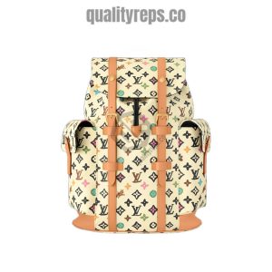 Christopher MM Vanilla Monogram Craggy Canvas Quality Reps