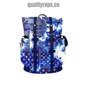 Christopher PM Backpack Blue Quality Reps LB004