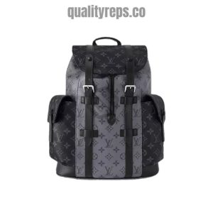 Christopher PM Monogram Eclipse Reverse Canvas Quality Reps
