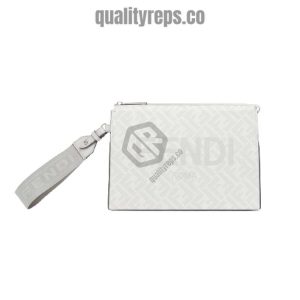 Clutch Pack White FF Fabric Pouch FB032 Quality Reps