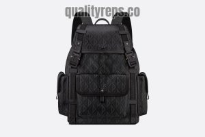 Dior Hit The Road Backpack CD Diamond Canvas DB087 Quality Reps