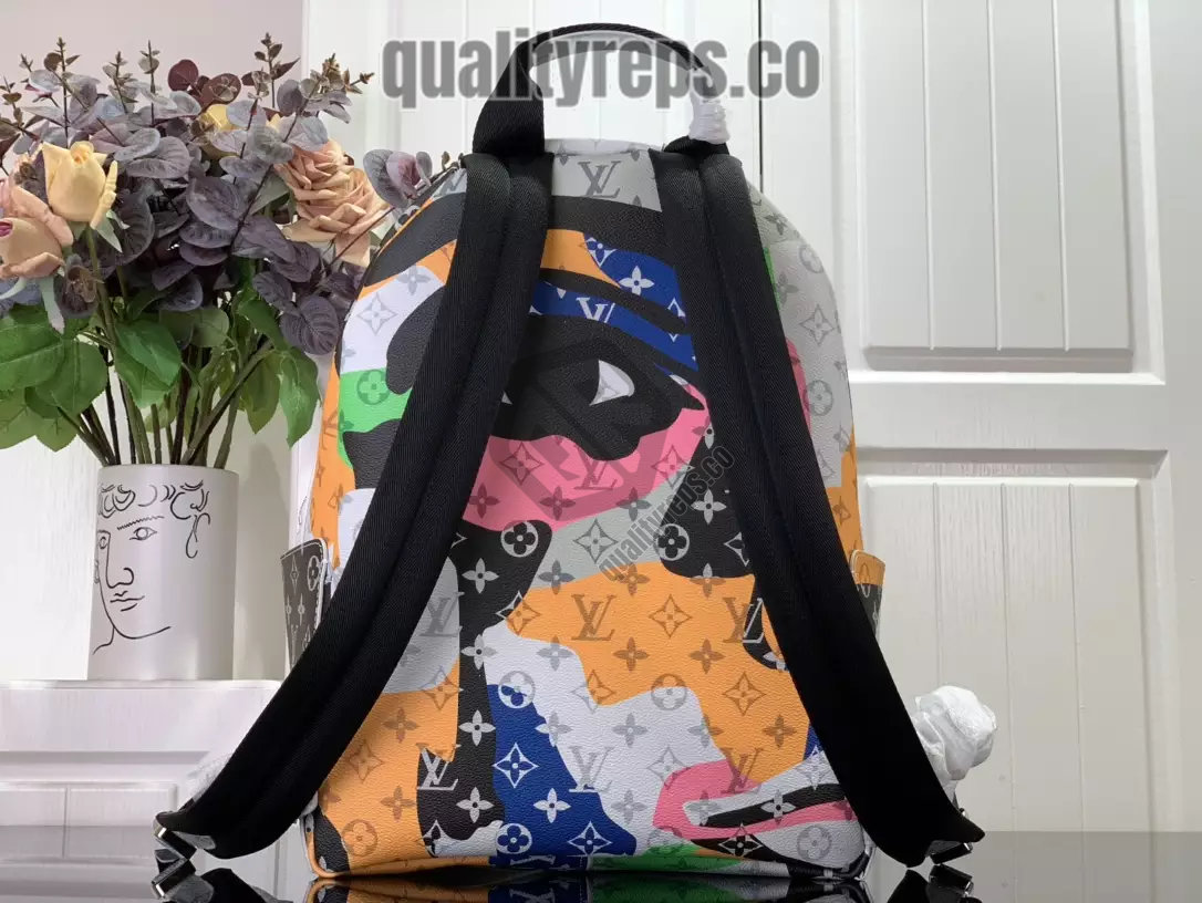 Discovery Backpack PM Multicolor Monogram Canvas And Cowhide Leather Quality Reps - Image 9