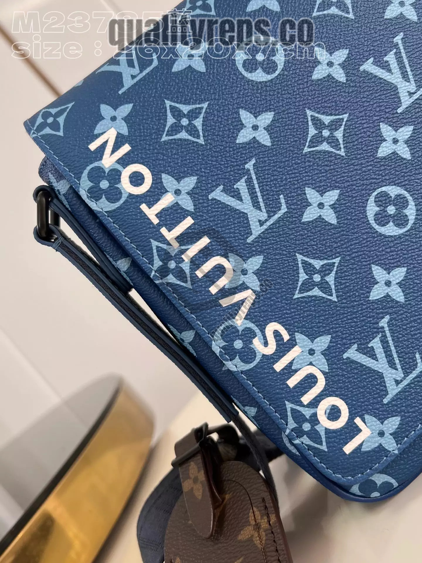 District PM Monogram Other Atlantic Blue Quality Reps - Image 5