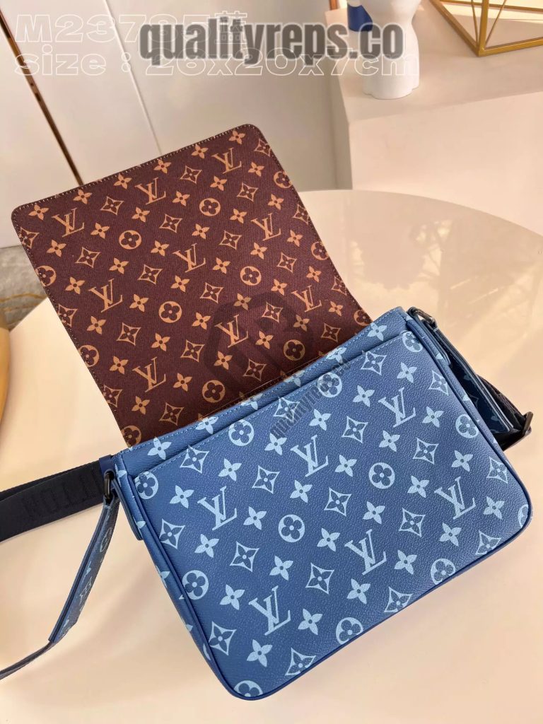 District PM Monogram Other Atlantic Blue Quality Reps