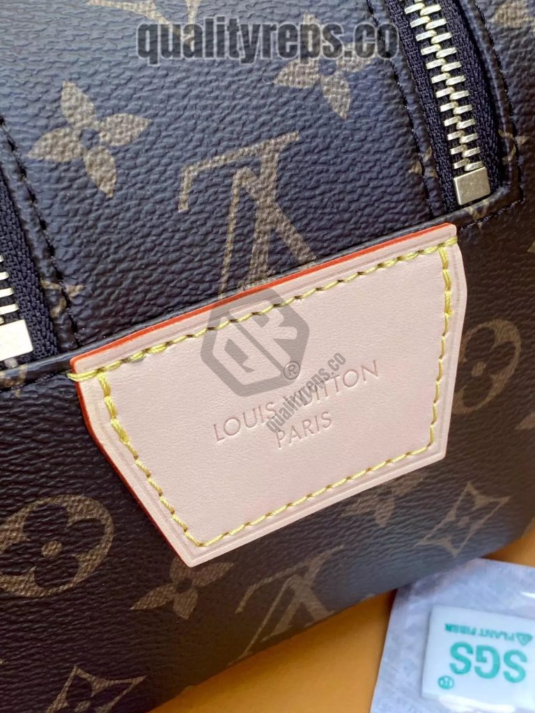 Dopp Kit Toilet Pouch Monogram Canvas Quality Reps